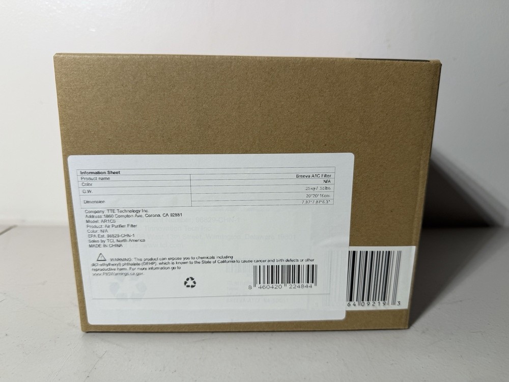 2-Pack Breeva A1C Filter Air Purifier Filter