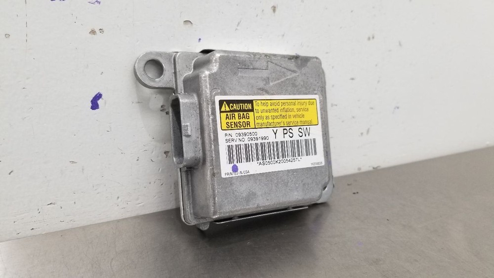 2000 CHEVY CORVETTE C5 SRS CONTROL MODULE 9391990