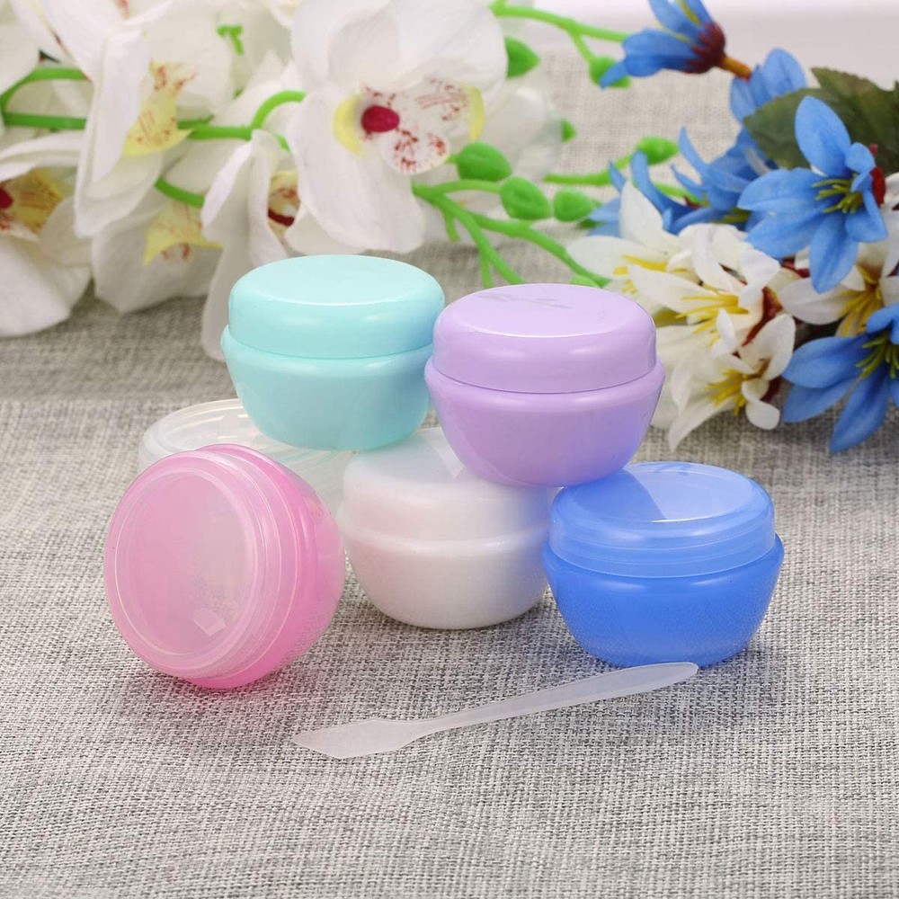 Travel Accessories Toiletry Containers Plastic Jars Leak Proof
