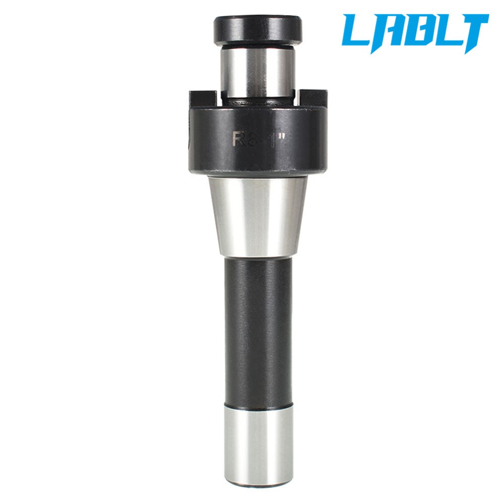 LABLT 1" R8 Shank Shell Milling Arbor Adapter Holder Hardened