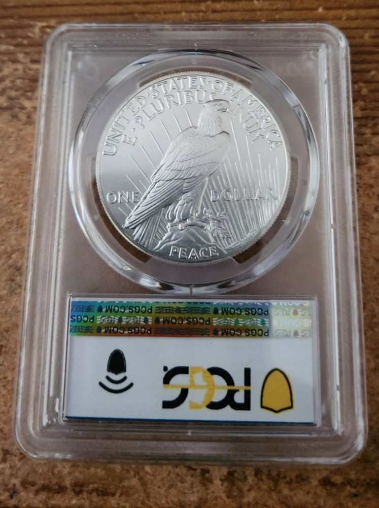 2023 Peace silver dollar PCGS MS 70 Early Issue