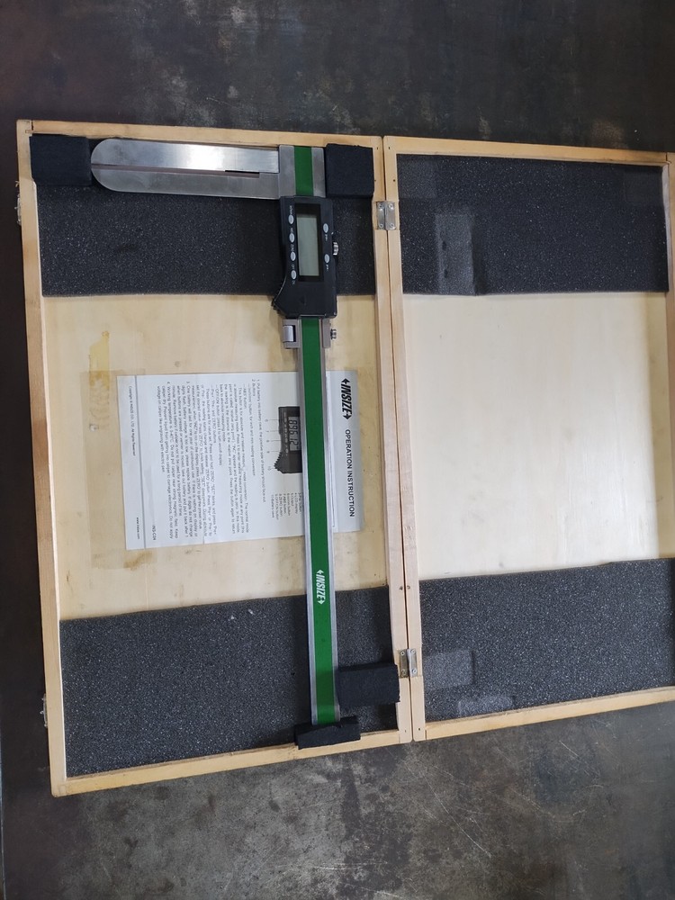 INSIZE 10.82 inch digital caliper, 0.001 sh. pr.hardend stainless. Code1123-3002