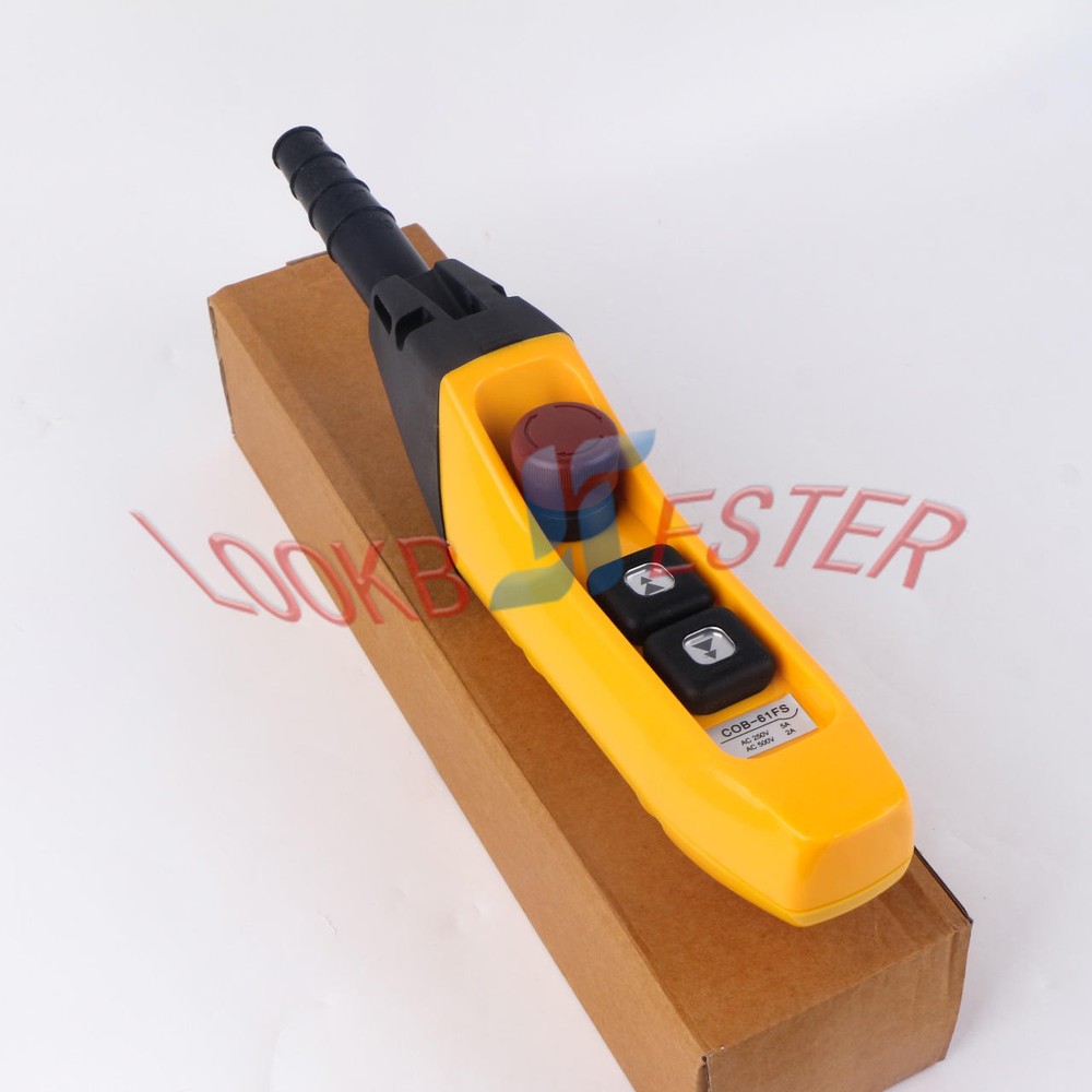 NEW COB-61FS COB Crane Hoist Control Button switch double speed