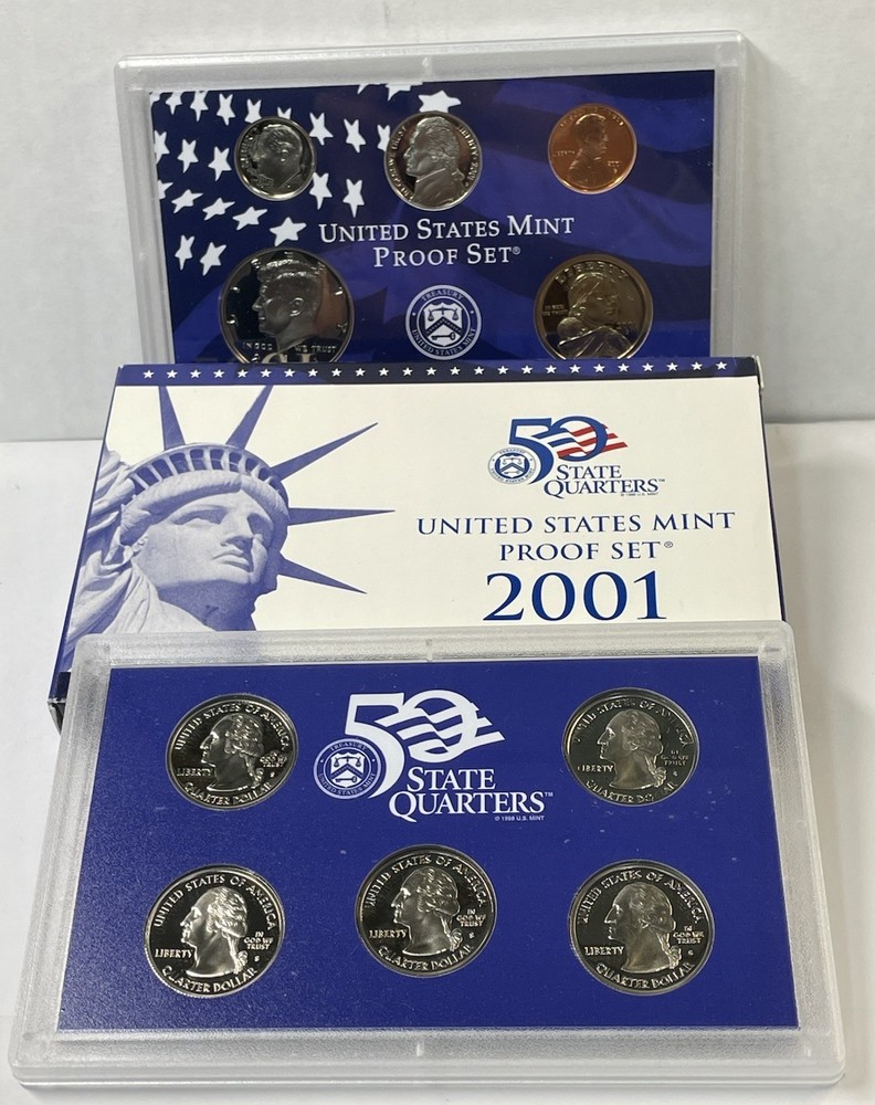 2001-S US Mint Proof Set