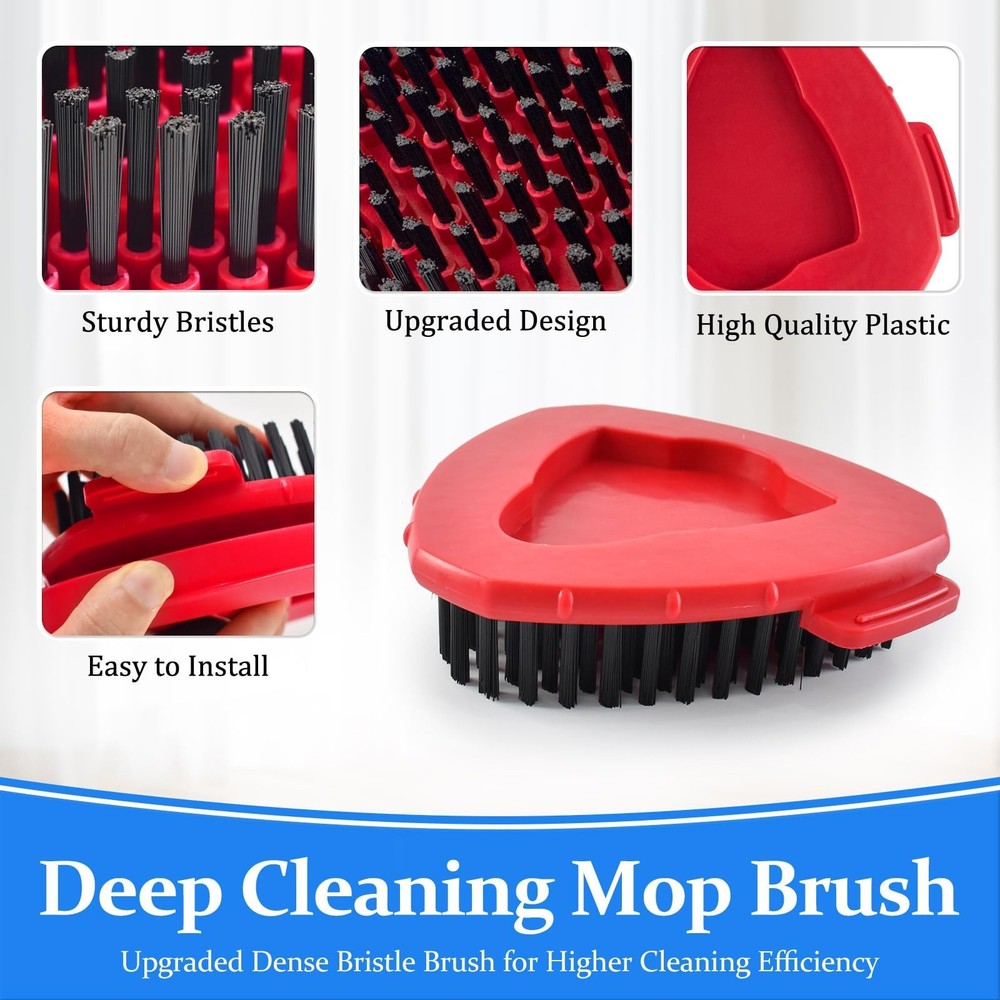 Mop Handle for Ocedar, Spin Mop Handle Replacement for O Cedar, 4 Section 30"...