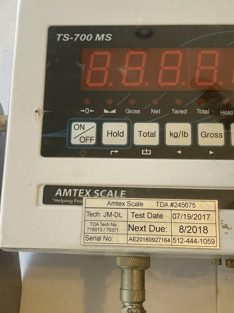 Triner Scale Indicator TS-700 MS Readout Large Display With Stand