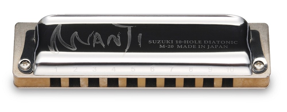 Suzuki M20 Manji 10-Hole Harmonica E