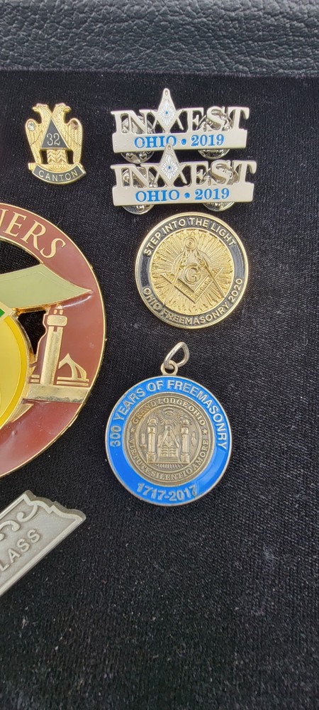 Masonic / Shriner Pin Lot. Authentic.