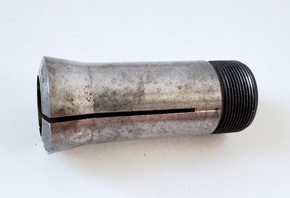 29/32" HARDINGE 5C Round Collet External & Internal Threads .90625" USA
