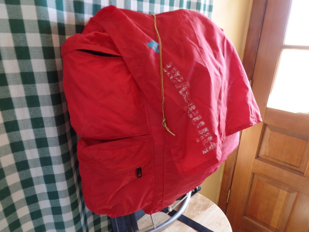 Vintage Himalayan Industries #4 External Frame Backpack CARDINAL RED 32 LITERS