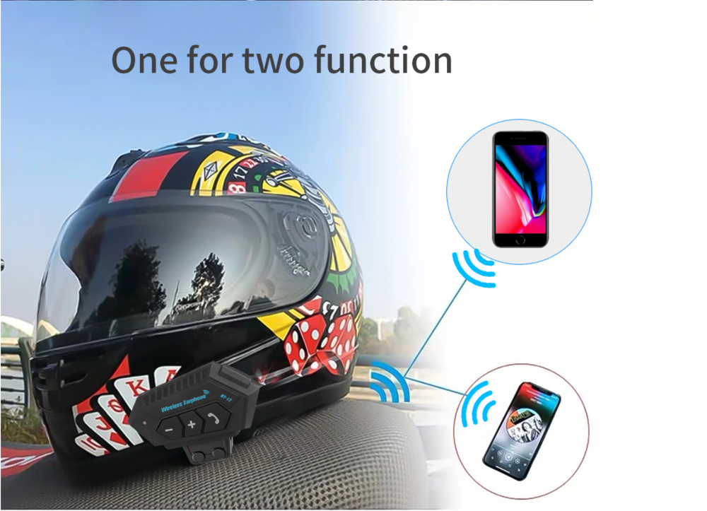 Motorcycle Helmet Bluetooth