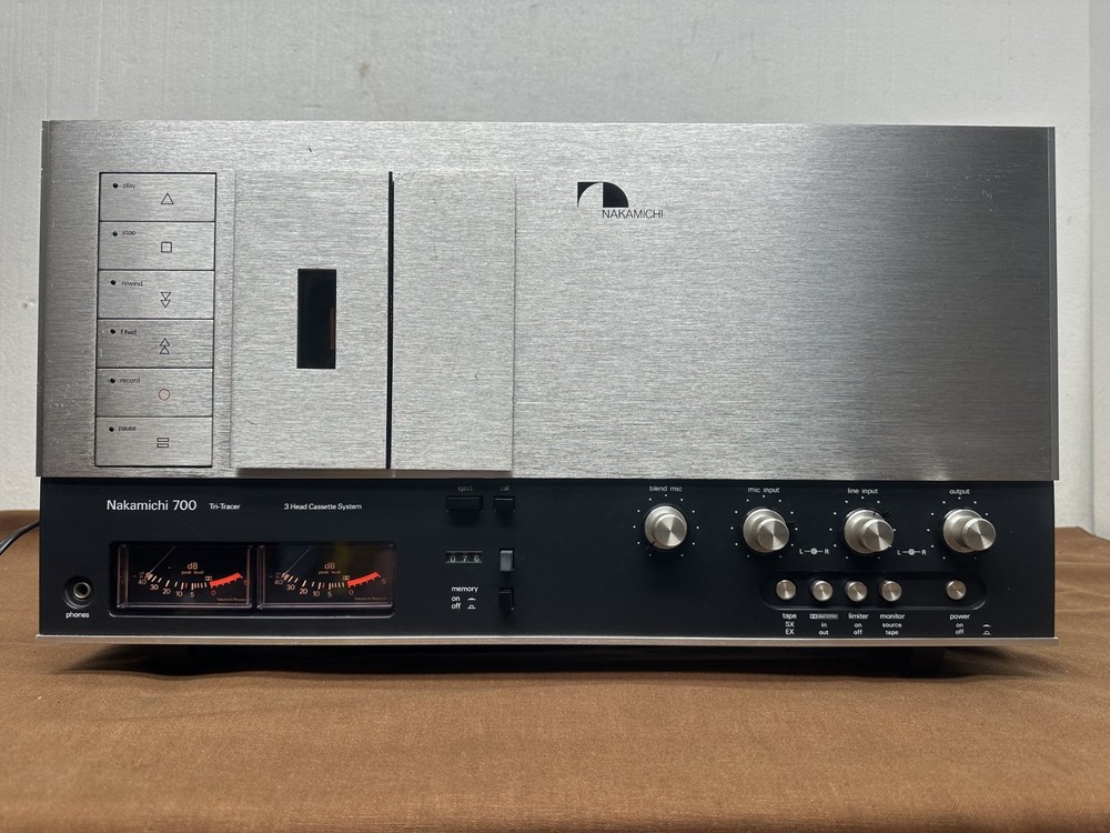 Nakamichi 700 Tri-Tracer Vintage Cassette System