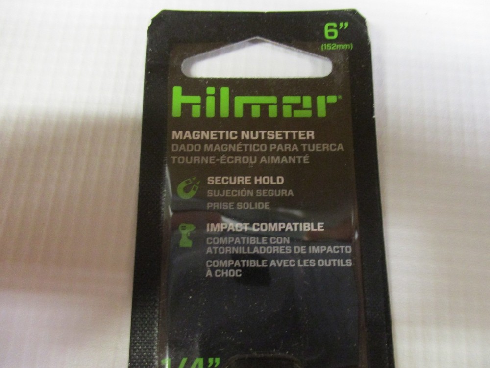HILMOR 1/4" MAGNETIC NUTSETTER 6" - 1937872