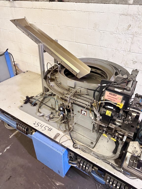 SERVICE ENG. 21" VIBRATORY BOWL FEED LINE - Linear Vibratory feeder