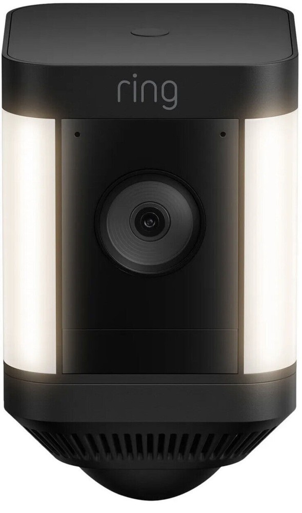 Ring Spotlight Cam Plus, Battery - Black