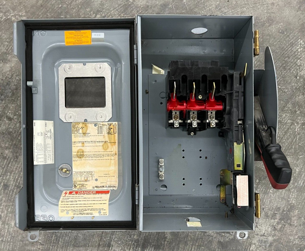 SQUARE D HU3612AWKVWEI2ZB2BA2 SAFETY SWITCH