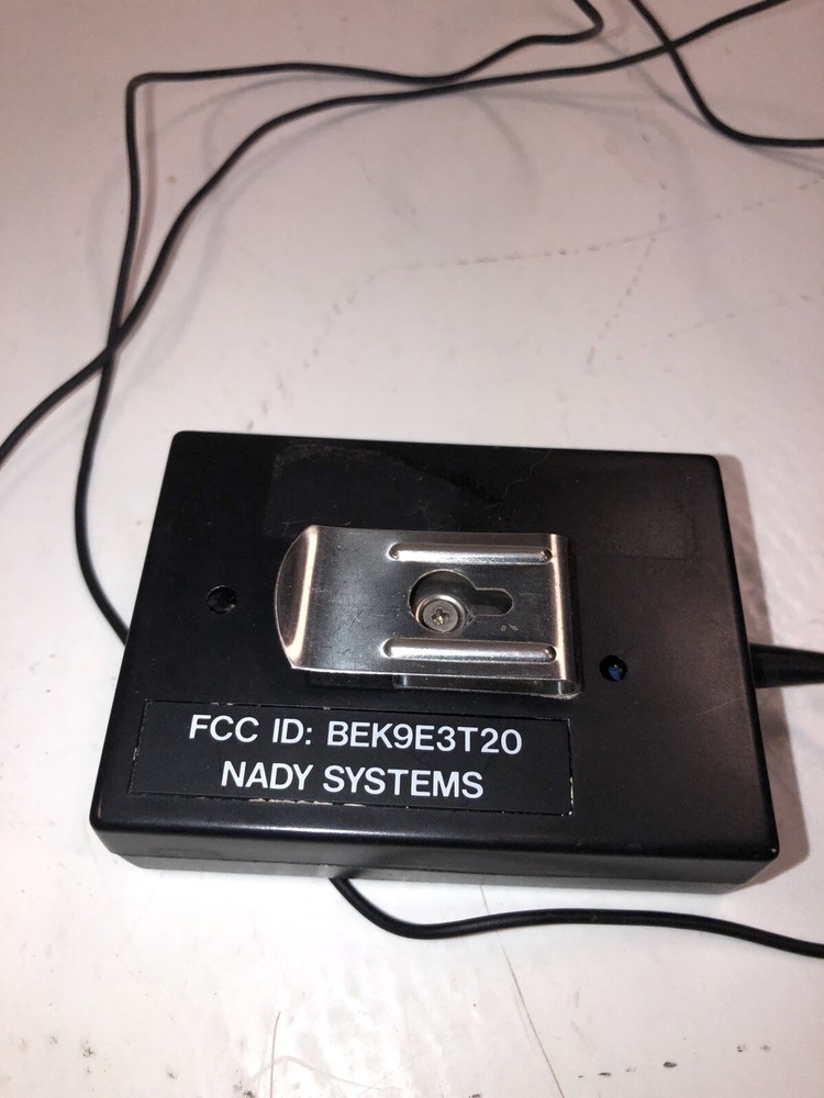 Nady System LT-20 Transmitter with Clip Exon microphone As Is No Receiver