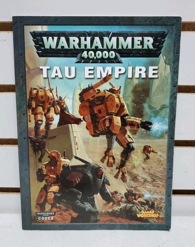 Warhammer 40k Codex: Tau Empire (2005 Games Workshop, Softcover) Pre-Owned