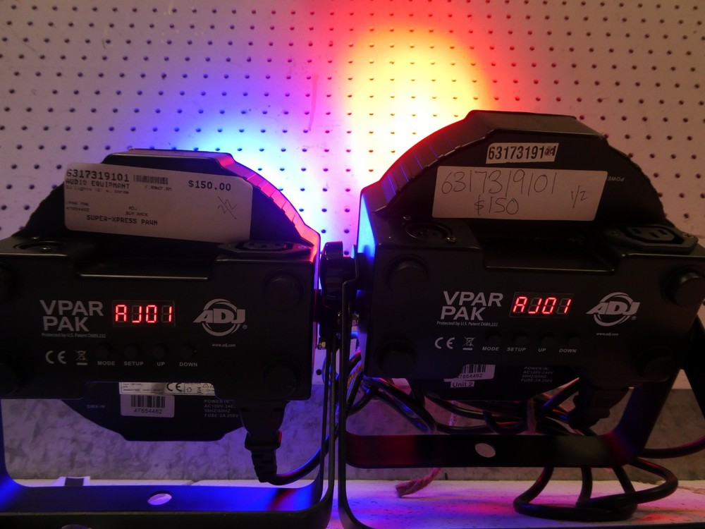 var pak dj lights