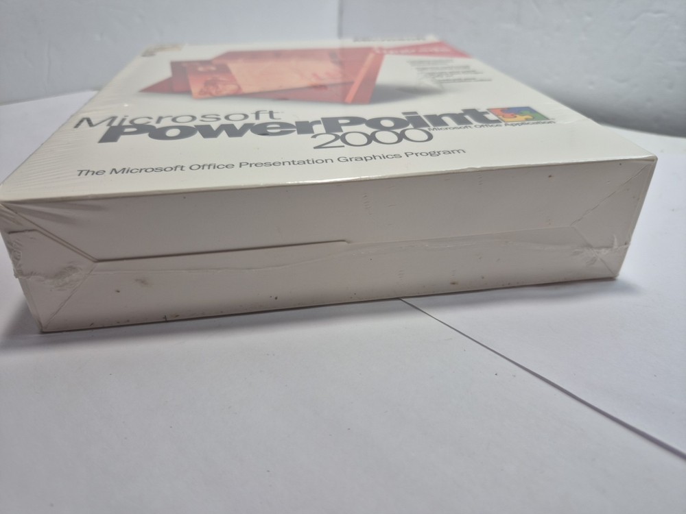 Microsoft PowerPoint 2000 Upgrade - Presentation Graphics Program New & Sealed