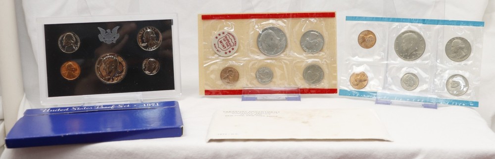 1971 P, D & S US Mint Uncirculated and Proof Sets