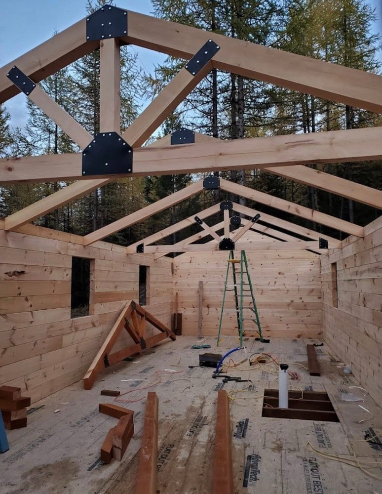 Real Log Cabin Kits!