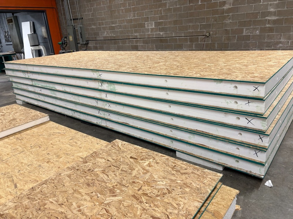 Tiny House Kit, Exterior Building Envelope Made With Structural Insulated Panels