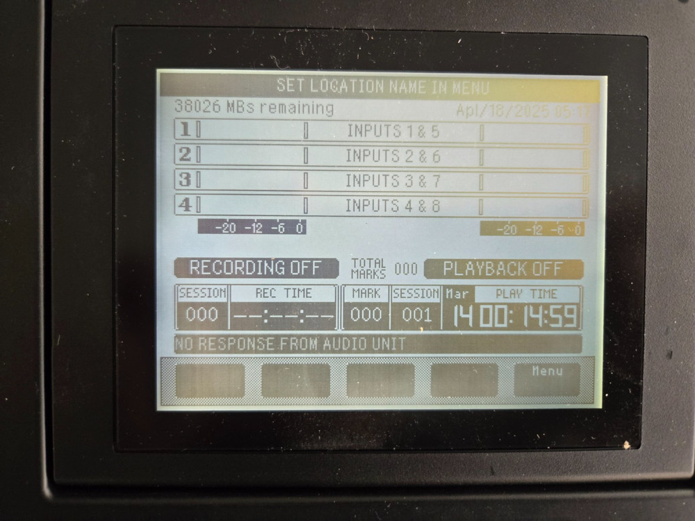 Marantz Professional Model: RD-2/E1B Reporter Deck 2