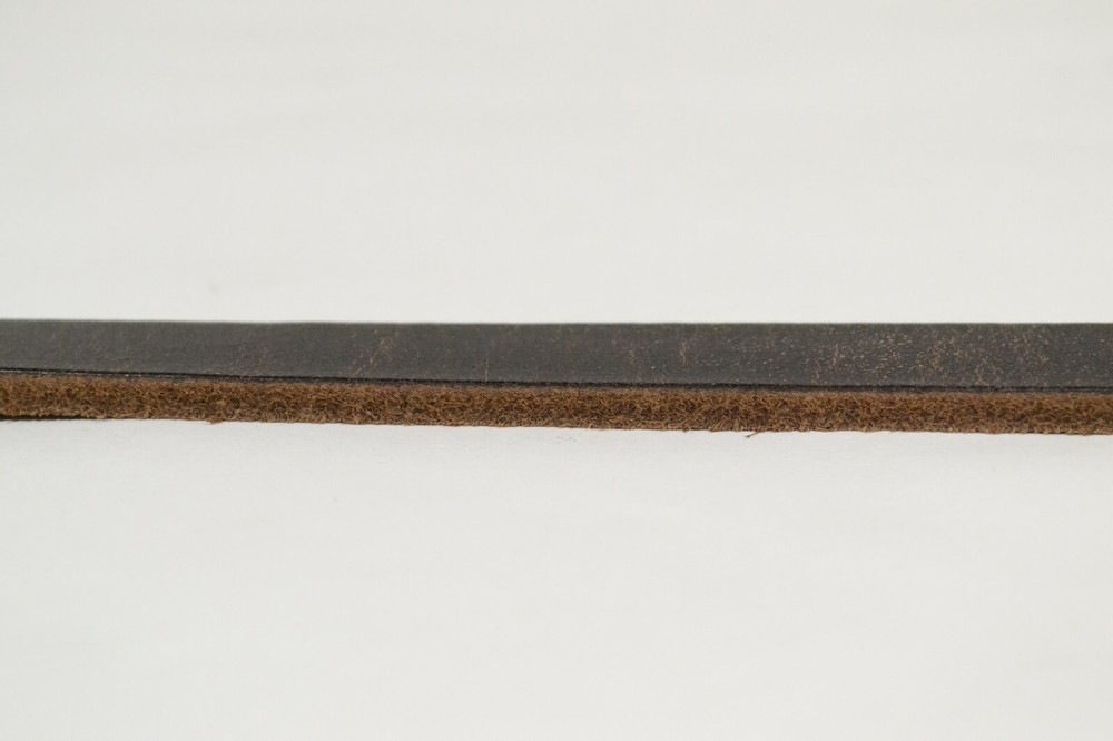 Leather Strip - Chocolate oil tan pullup - 1/2" - 8-9 oz - 1 Piece (E414)