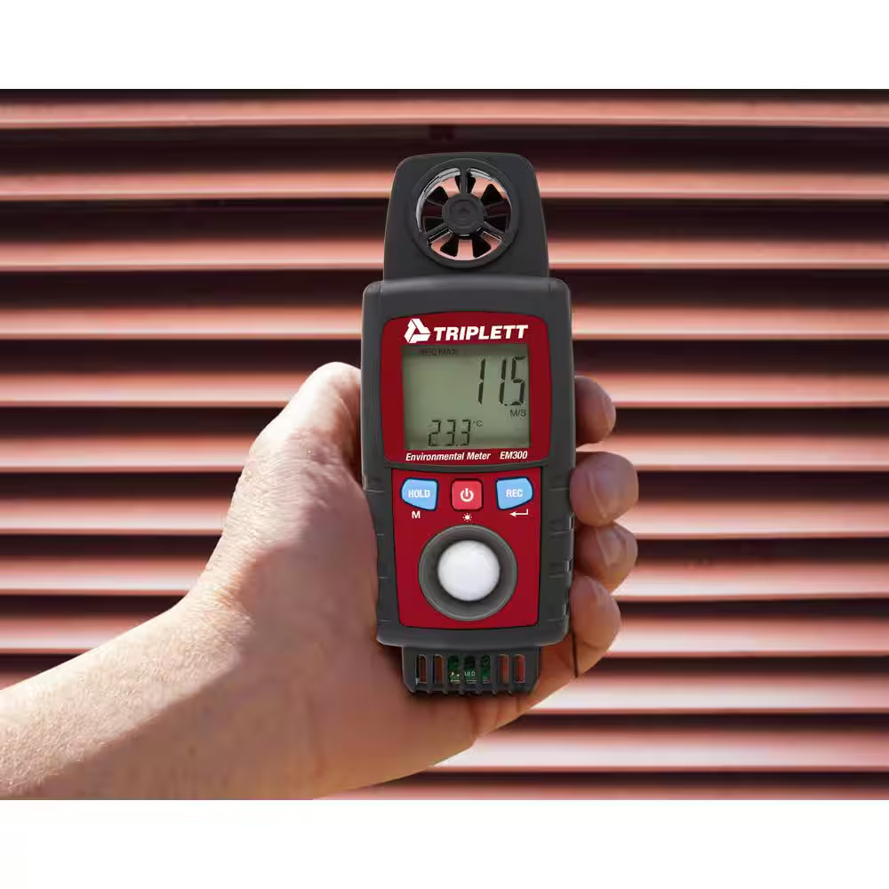 10-In-1 Environmental Meter with Air Flow