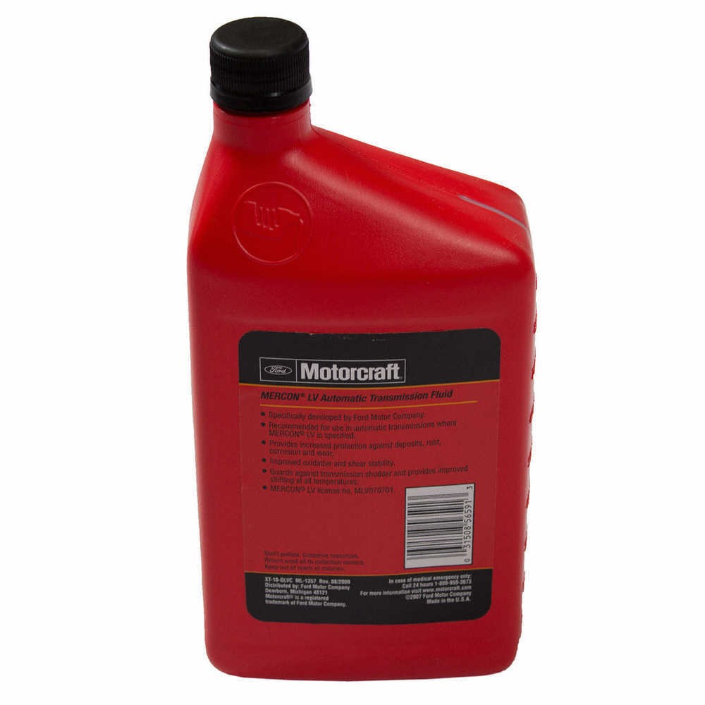 Automatic Transmission Fluid-Mercon Lv - Quart Motorcraft XT-10-QLVC
