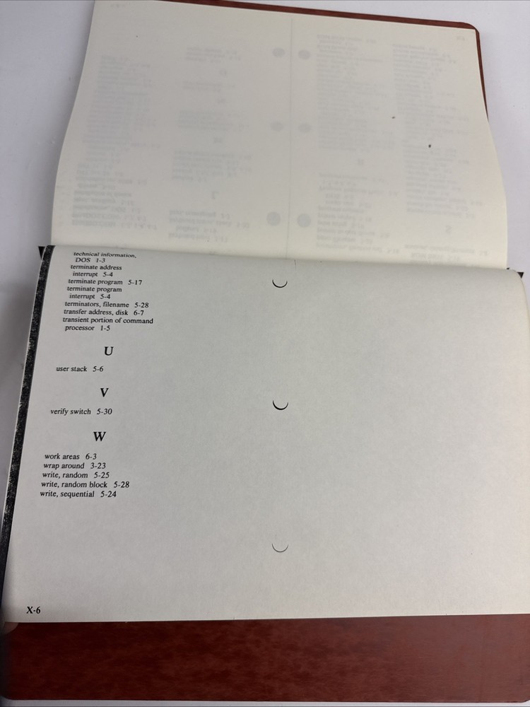IBM DOS 2.10 Technical Reference Manual Binder Advanced Diagnostics Floppy Disks
