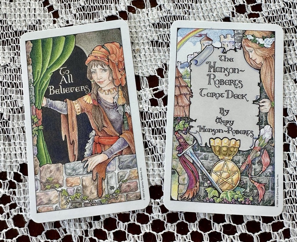 1985 Hanson Roberts Tarot Deck US Games 79 Card Complete