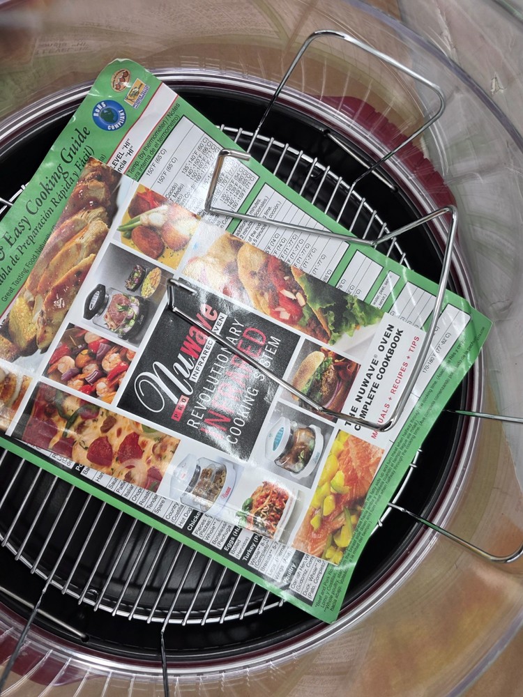 Nuwave Pro Infrared Red Countertop Oven +Extender Ring 20337 NEW