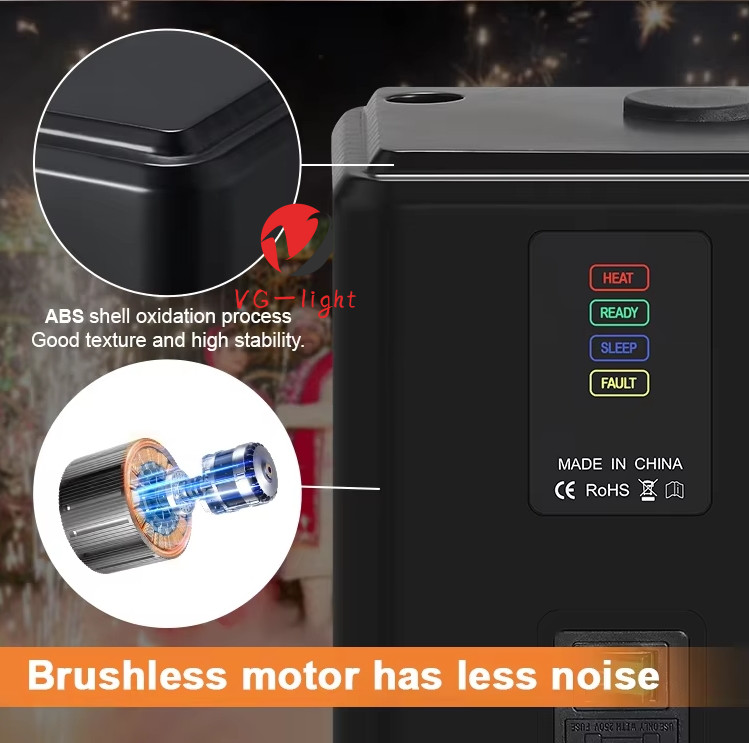 2PC 350W Mini Cold Spark Machine Stage Effect Fountain Spark Machine Stage Dj