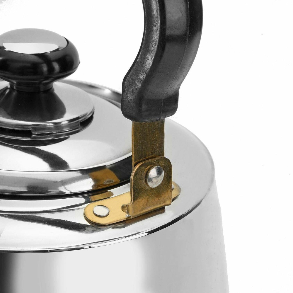 Double Tea Professional Kettle Strainer Included 1.2/3L Stainless Steel Samovar