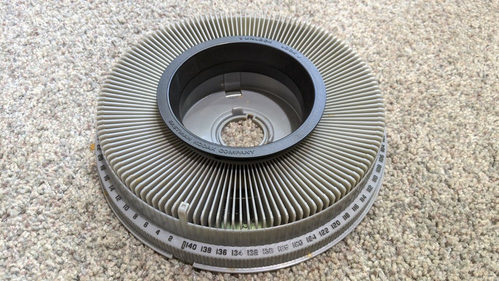 Kodak Carousel Tranvue 140 Slide tray