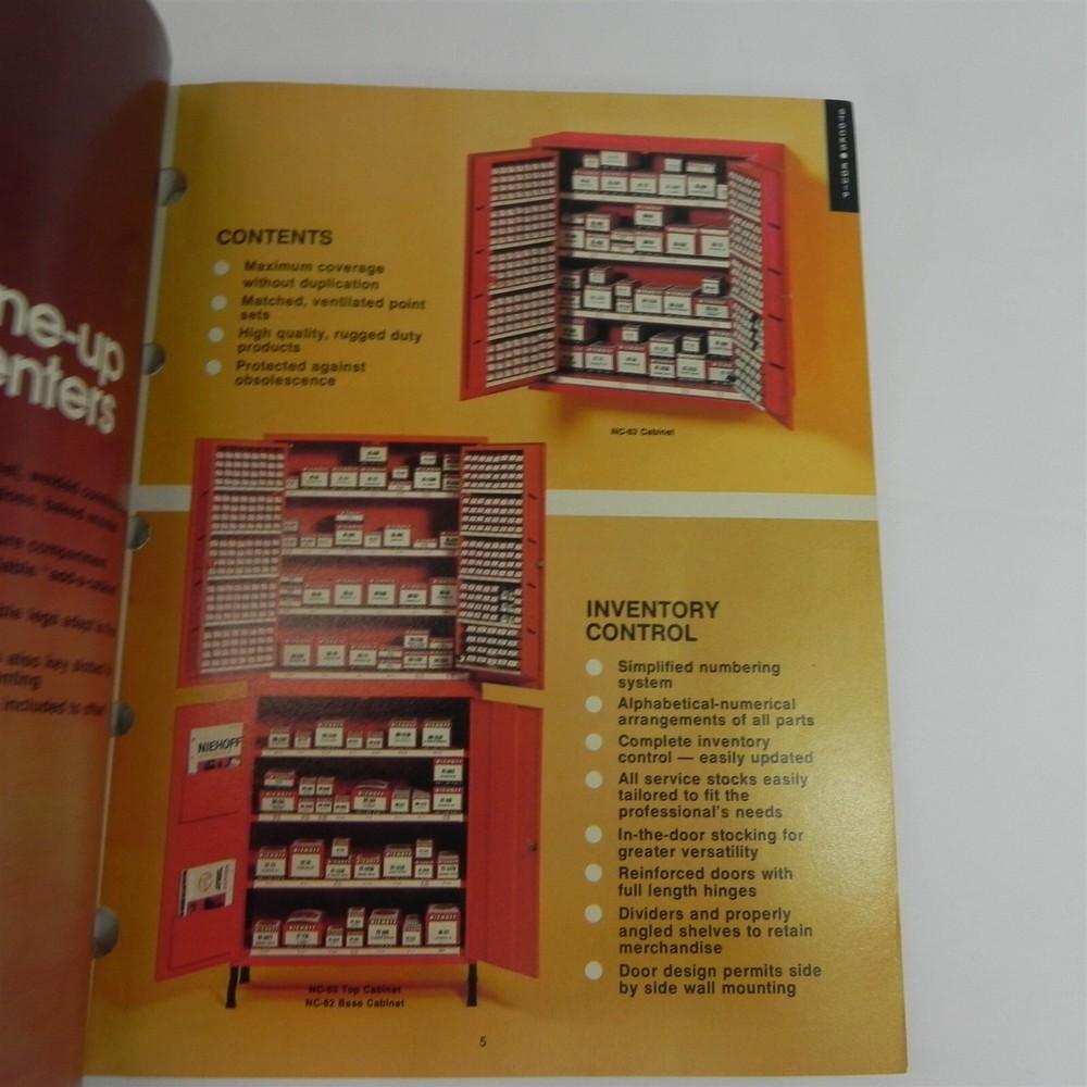 1978 CE NIEHOFF IGNITION ELECTRICAL PARTS CATALOG SPECIFICATIONS GUIDE BOOK