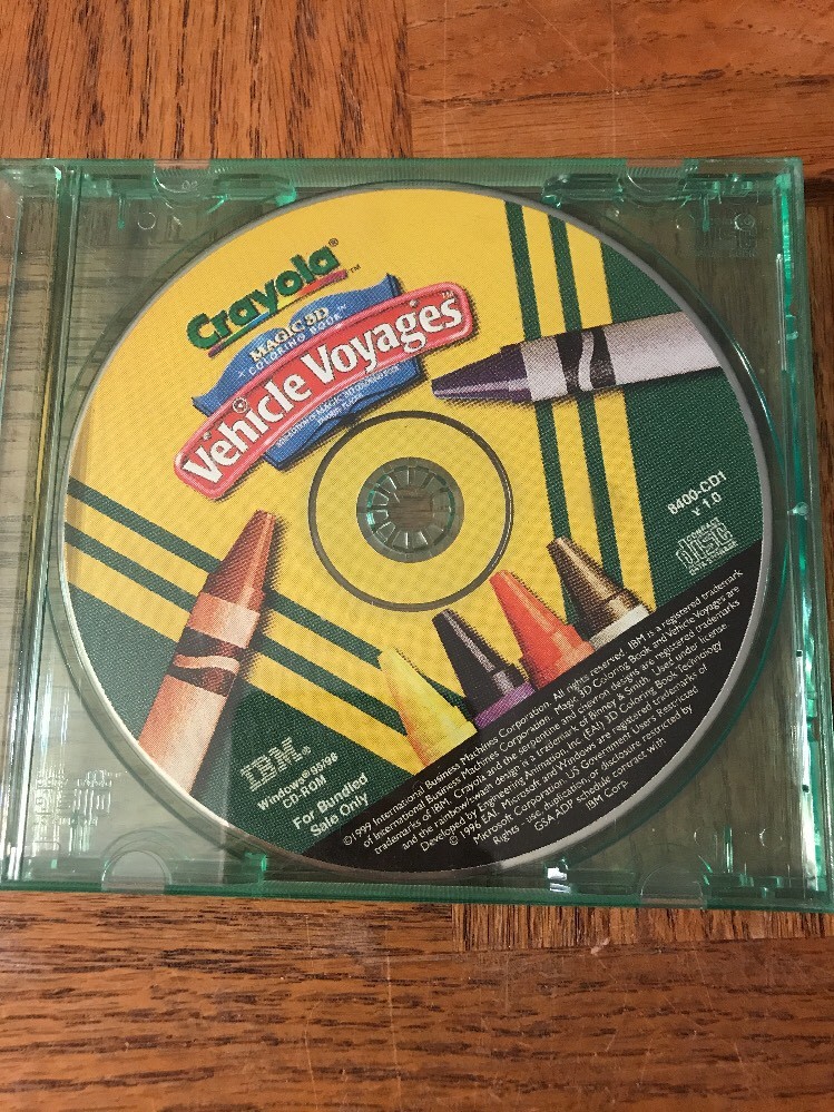 Crayons Vehicle Voyages