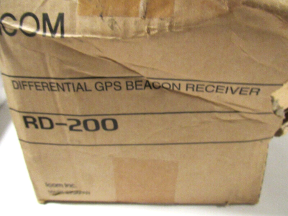 Icom Differential GPS Beacon Receiver RD-200 DGPS