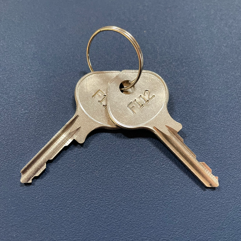 (2) Master Lock Combination Override Keys - Key Code F101 - F984 READ DISCLAIMER