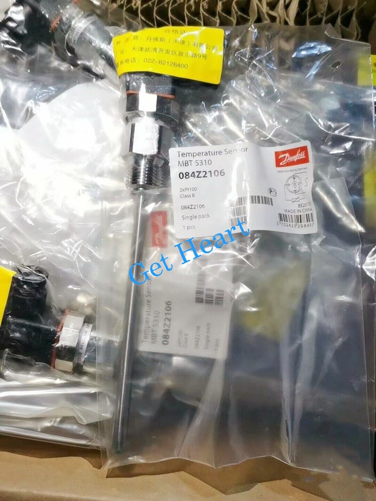 1PC Danfoss MBT5310 084Z2106 Temperature Sensor  FedEx or DHL or UPS