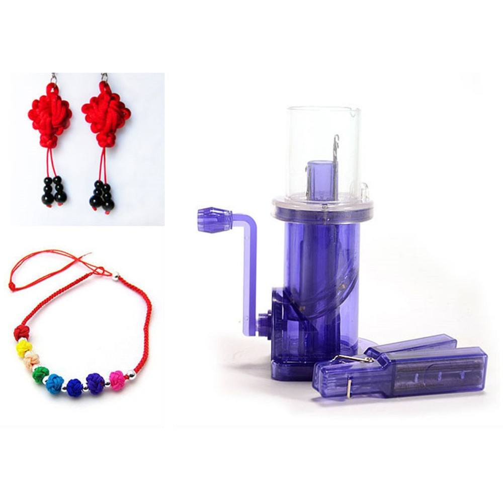 Crochet Yarn Winder Braid Helper Tool Hand Knitting Machine Mill