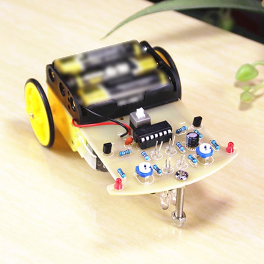 Innovative Smart Vehicle DIY Project with Automatic Line Following Capabilities