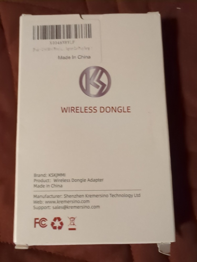 Wireless CP-AA Carplay Dongle Adapter