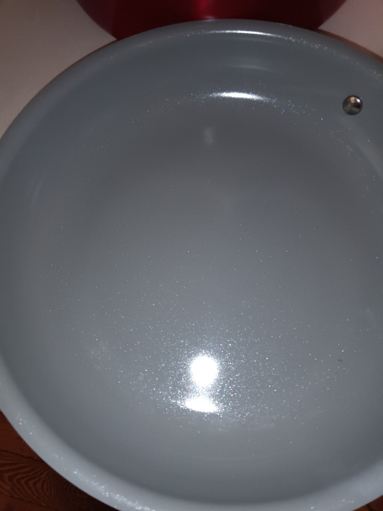 Food Network™ 3-pc. Nonstick Ceramic Cookware Set Red