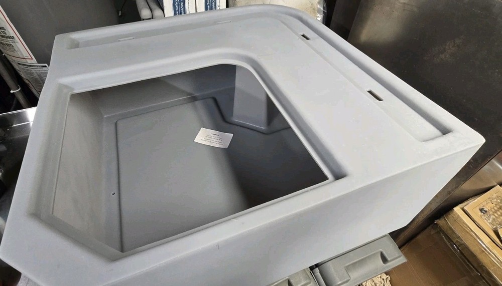 Wise Pontoon Corner Radius Corner Section Seat Base 25" Radius Corner Gray