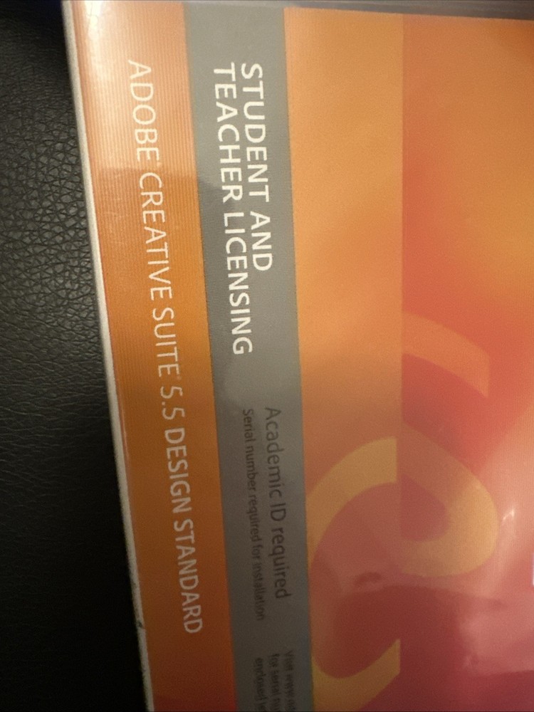 Adobe Creative Suite 5.5 Design Student & Teacher