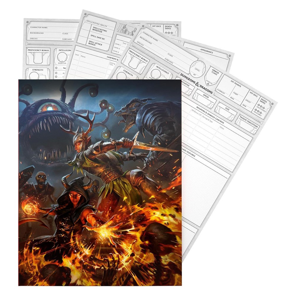 Dungeons & Dragons Character Sheets (2024)
