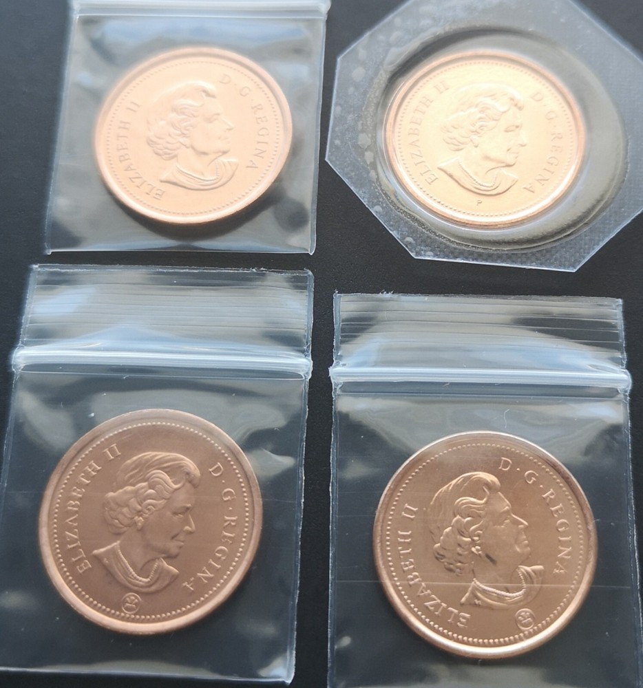***CANADA 2006 COMPLETE UNCIRCULATED COINS SET *** AWESOME SET ***